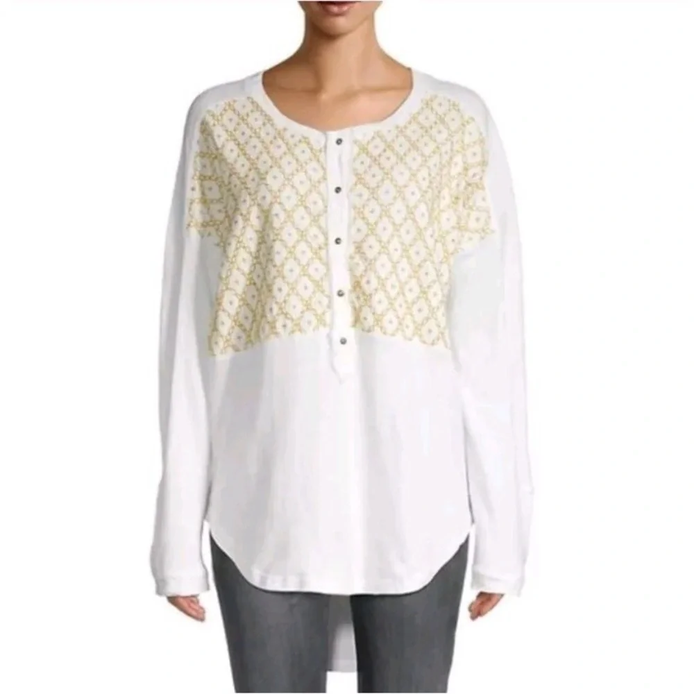 Free People FREE SPIRIT HENLEY Top